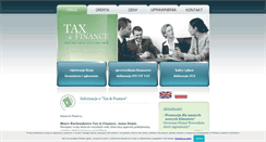 Desktop Screenshot of podatki-taxfinance.pl